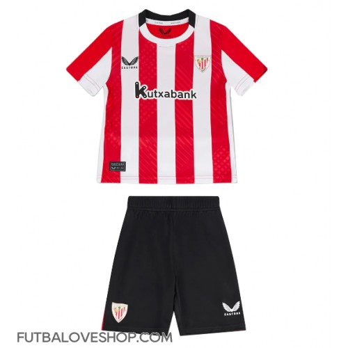 Dres Athletic Bilbao Domáci pre deti 2024-25 Krátky Rukáv (+ trenírky)